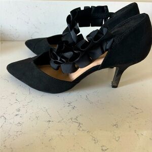 Kelly and Katie Black Heels